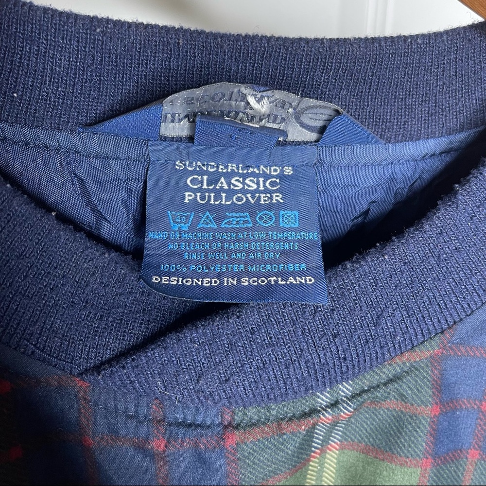 Vintage 1999 US Open Plaid Sweatshirt Windbreaker Sz XL - Picture 11 of 12
